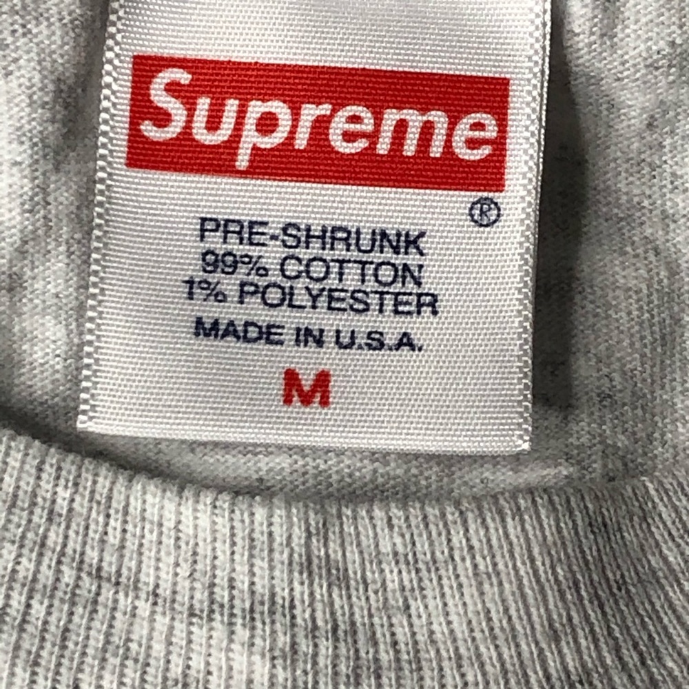 Who The F is Supreme Gray Men Medium T-Shirt EUC - Picture 3 of 4